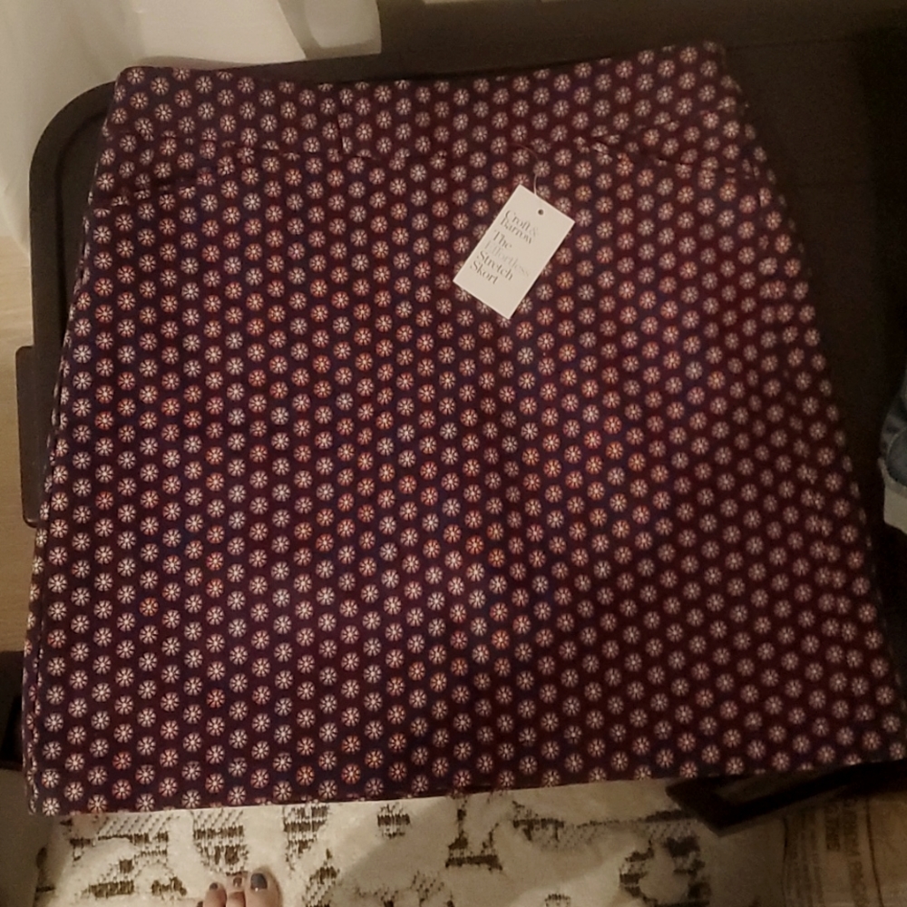 New Croft and Barrow mid rise Skort